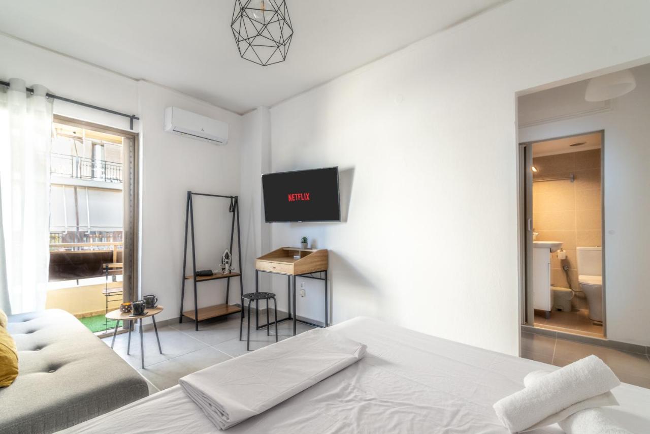 Envite Apartment In City Center 伊拉克利翁 外观 照片