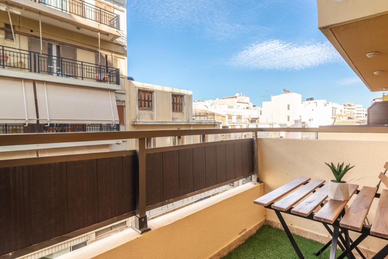 Envite Apartment In City Center 伊拉克利翁 外观 照片